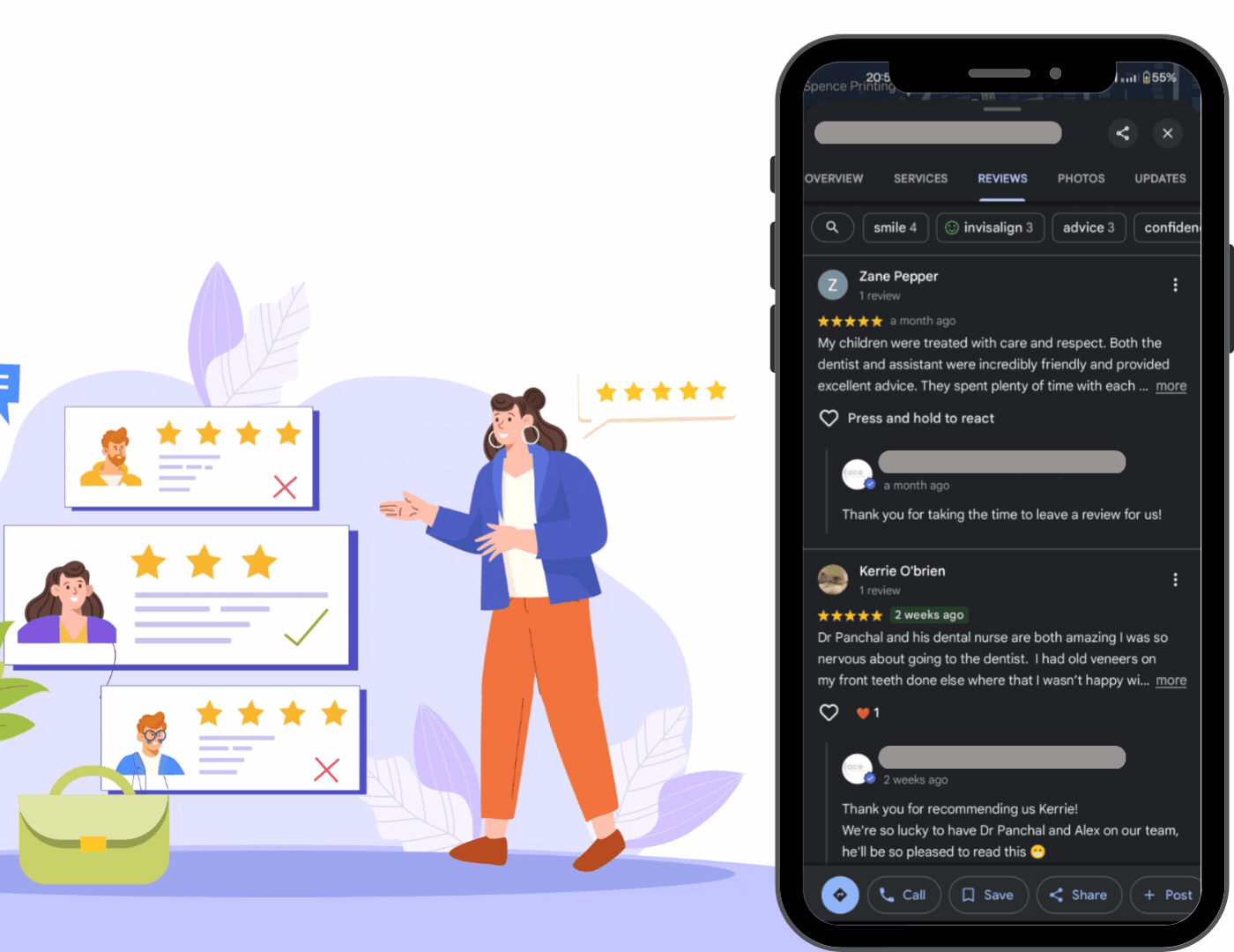 GMB Management services